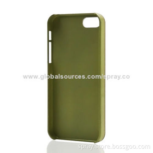 PC with Aluminum Inlay Hand Made Wooden Case for iPhone 5/5S